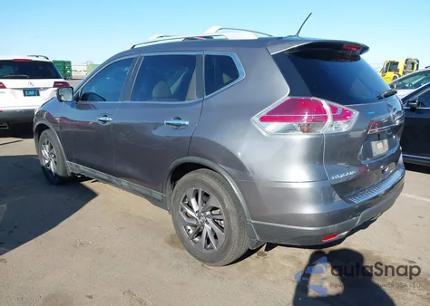 2016 Nissan Rogue Sl from USA, damaged, VIN 5N1AT2MT0GC867351